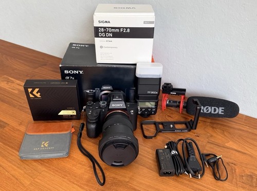 Fotocamera sony iii - iii, sigma